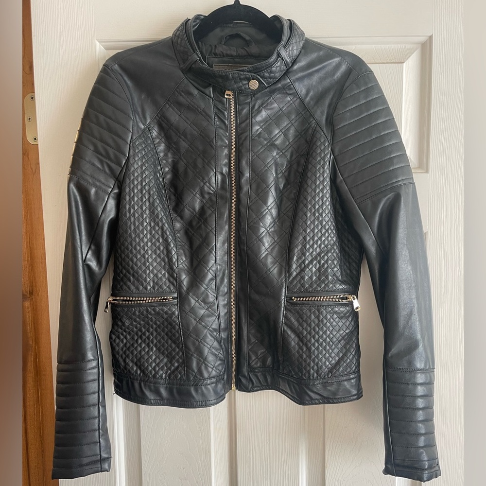 Faux Leather Jacket